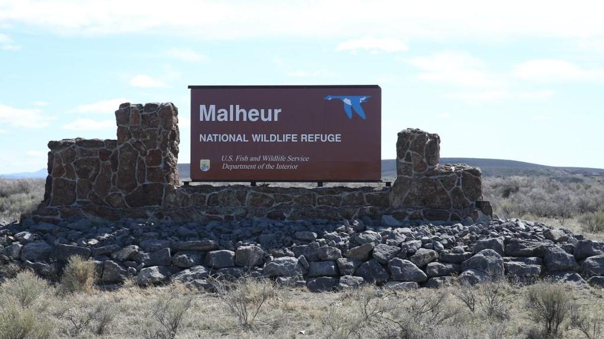 Part of the Malheur National Wildlife Refuge near Burns, Ore., is seen in March. State commissioner of public lands candidate Steve McLaughlin says he didn’t support the takeover of the refuge in January.