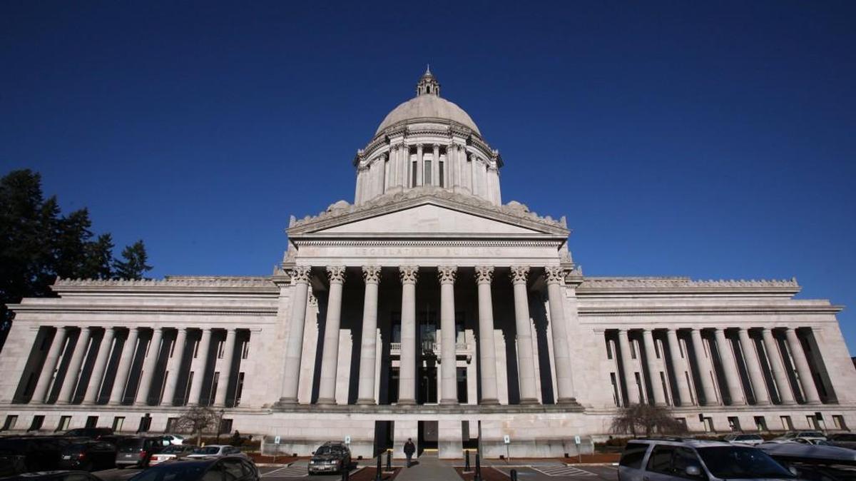 The state Legislative Building in Olympia is shown in this file photo from Jan. 3, 2013.
