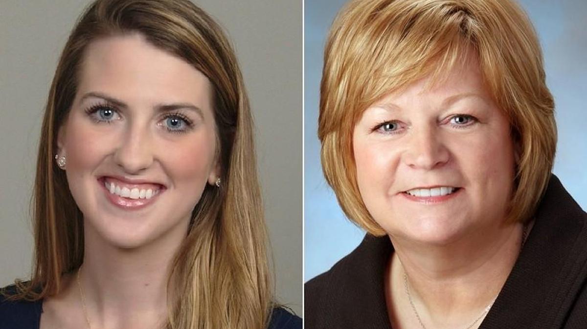 Democrat Michelle Chatterton, left, will face Republican Joyce McDonald in the race for an open seat in the 25th Legislative District.