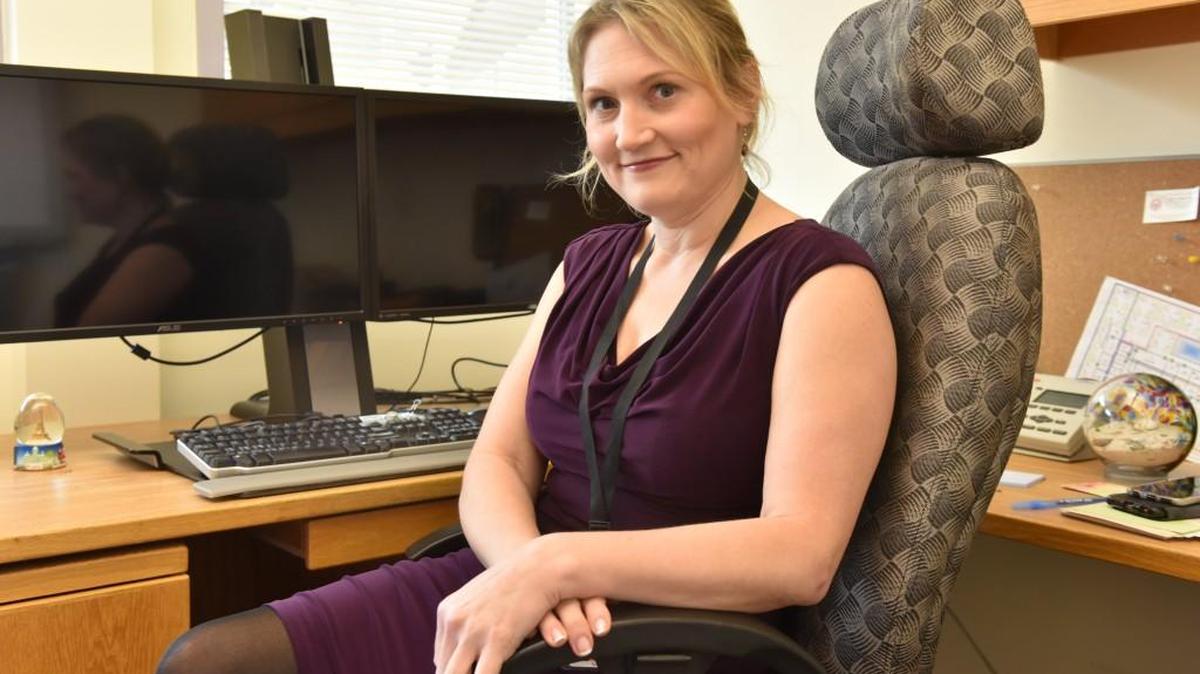 Schelli Slaughter, director of Thurston County Public Health and Social Services, is shown May 4.