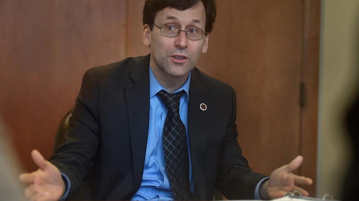 Washington state Attorney General Bob Ferguson speaks to The Olympian editorial board Jan. 19, 2016.