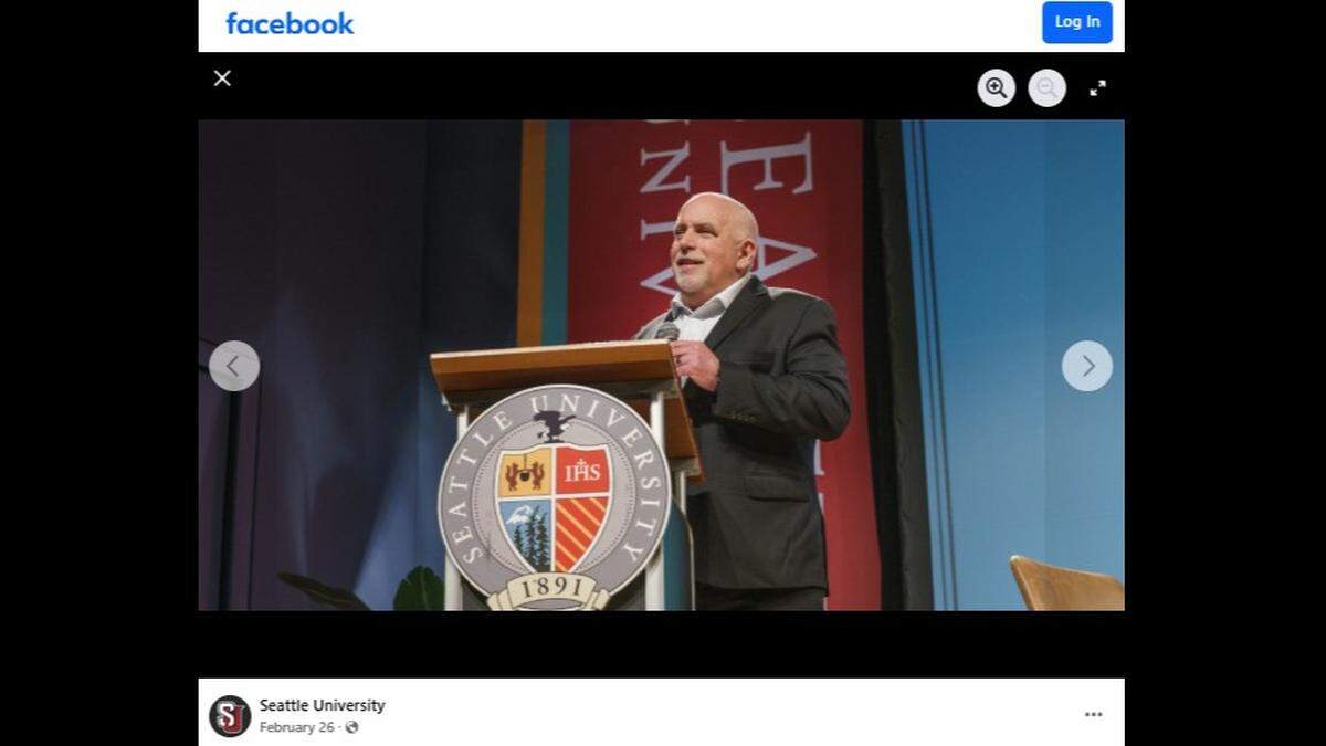 Ron Vachris, president and CEO of Costco, spoke in February at Seattle University’s Albers Executive Speaker Series.