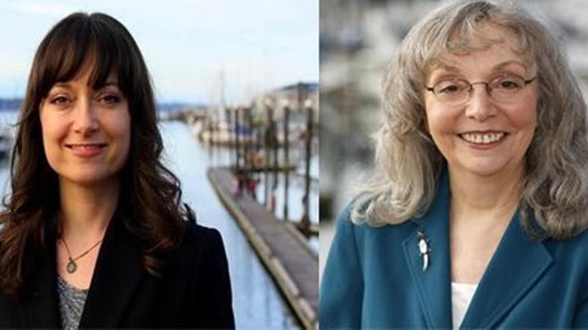 
Jessica Bateman and Judy Bardin are running for the lone contested seat on the Olympia City Council this fall.
