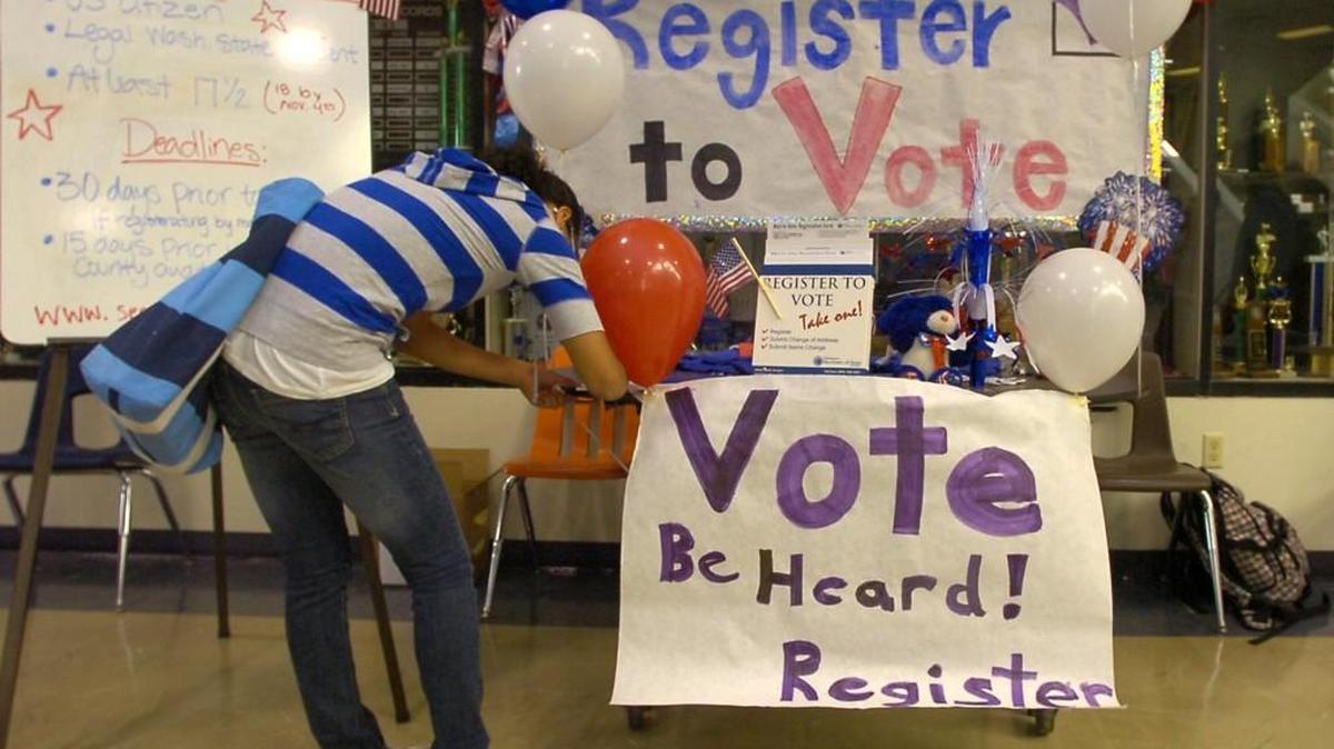 Current legislation is being considered in the state legislature on upgrading voter registration and database.