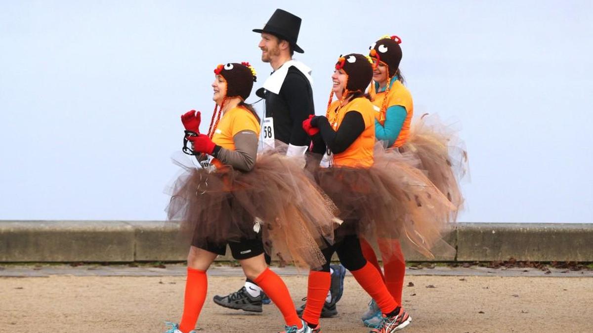 Turkey trot runs will take place in four South Sound communities Thursday.