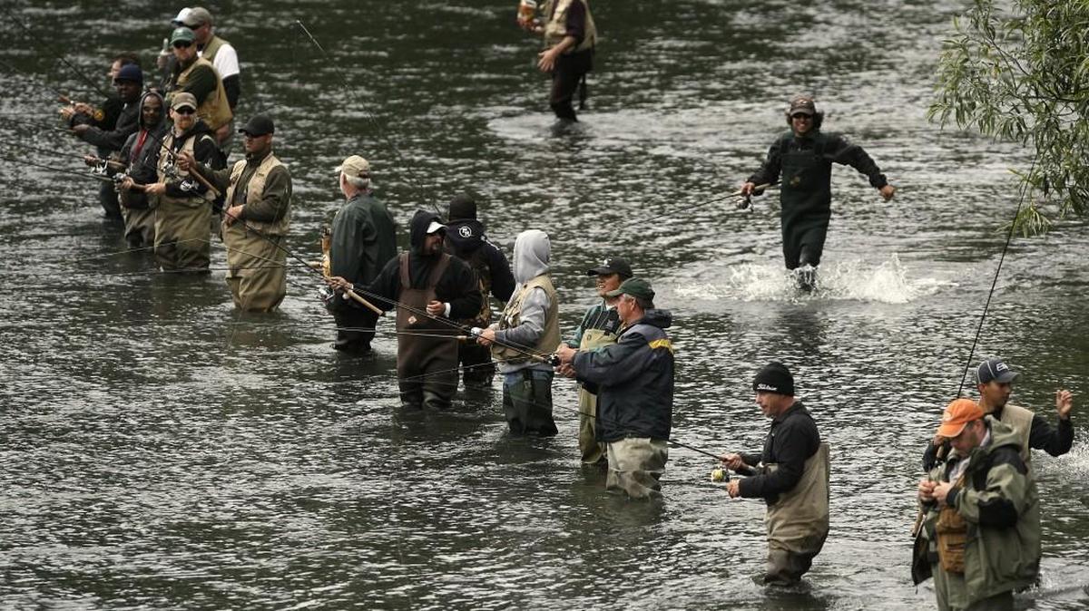 Non-tribal fishermen are planning to gather at the the George Adams Salmon Hatchery Saturday to protest the closure of the lower Skokomish River to fishing by non-tribal members.