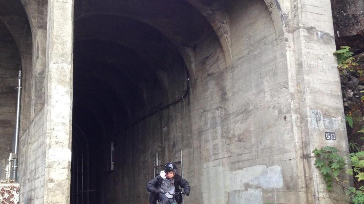 The Mountains to Sound Greenway is offering a bike tour that includes a ride through the tunnel near Snoqualmie Pass.