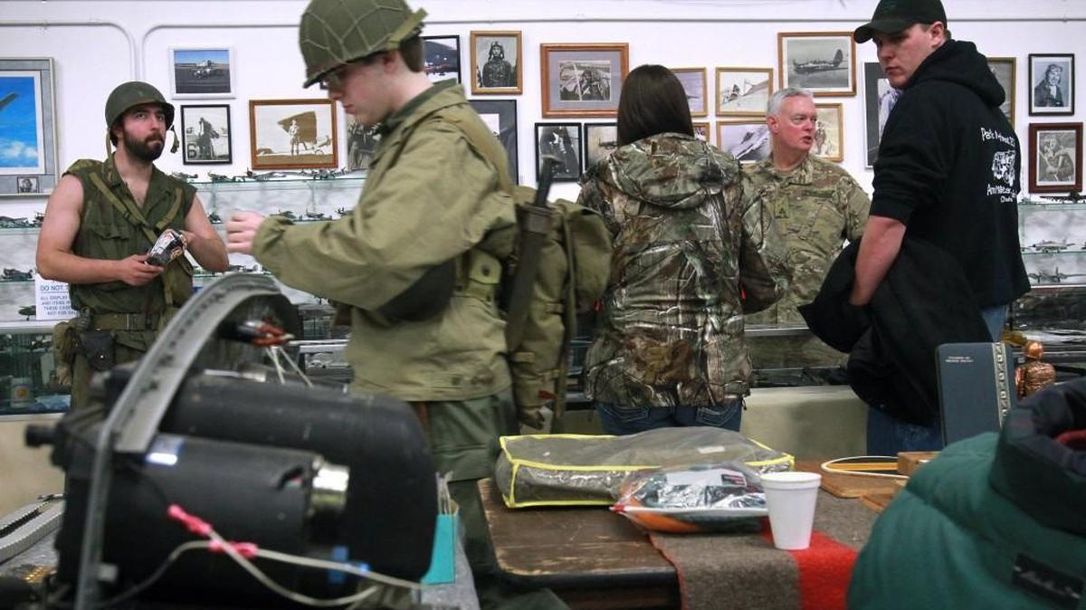 The fall Military Collectibles Show and Sale will take place Saturday at the Olympic Flight Museum outside of Olympia.