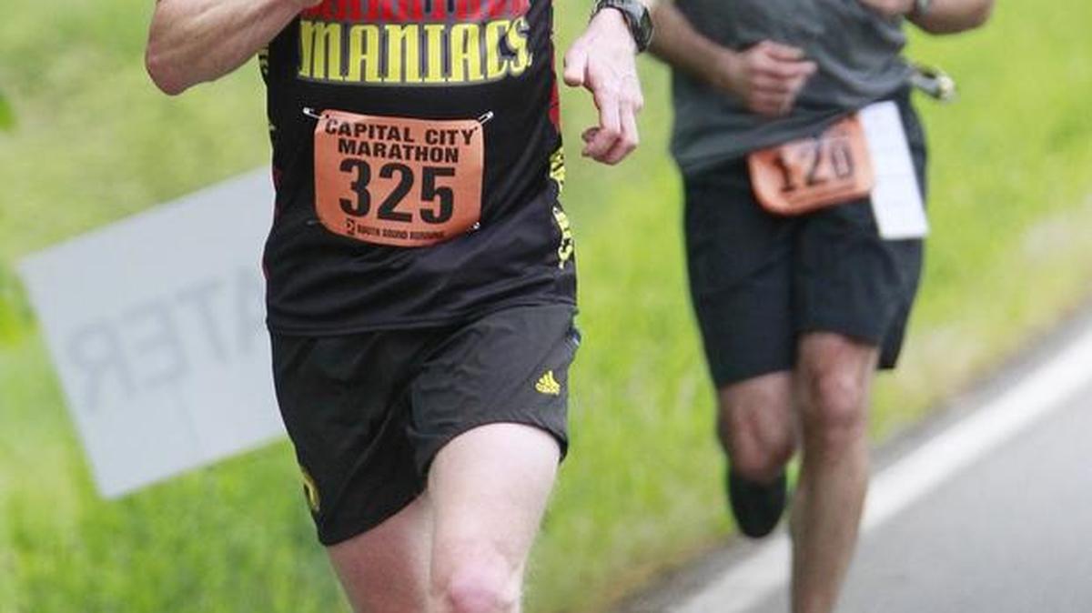Tony Phillippi (No. 325) is co-founder and race director of the Tacoma City Marathon. He’s run 269 marathon, including last year’s Capital City Marathon.