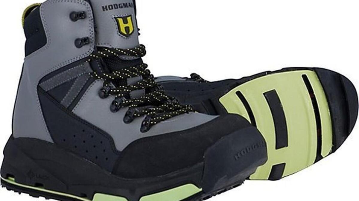Hodgman is introducing a series of wading boots that will use its H-Lock system, allowing anglers to change the soles of the boot to match stream conditions.