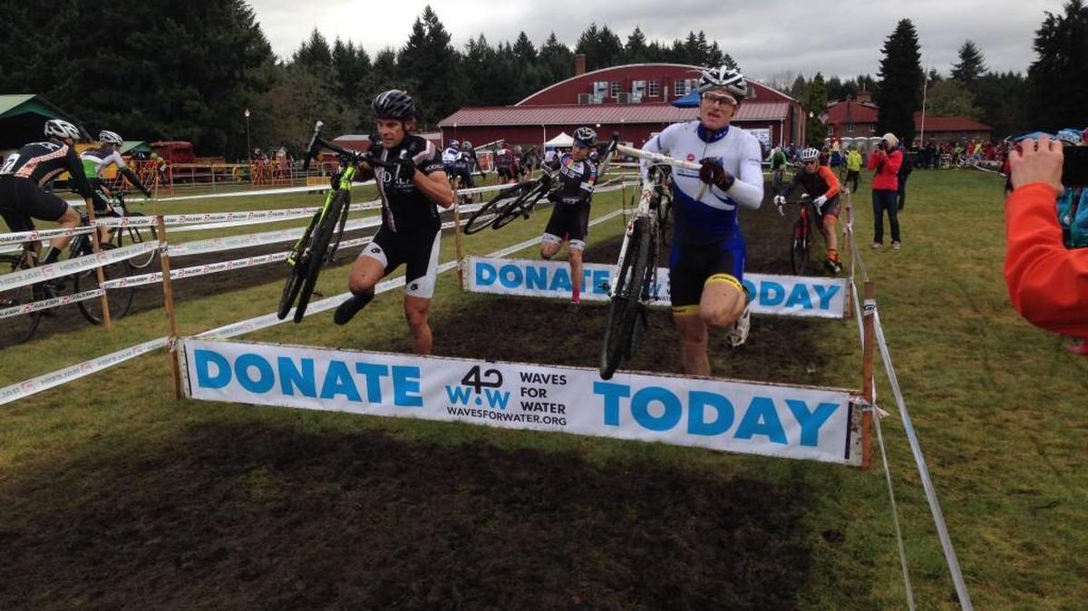 The Marymount Event Center proved to be a distinctive setting for a pro cyclocross race staged on Dec. 6, 2014. A race at the venue on Nov. 1 will be staged on the lower lawn.