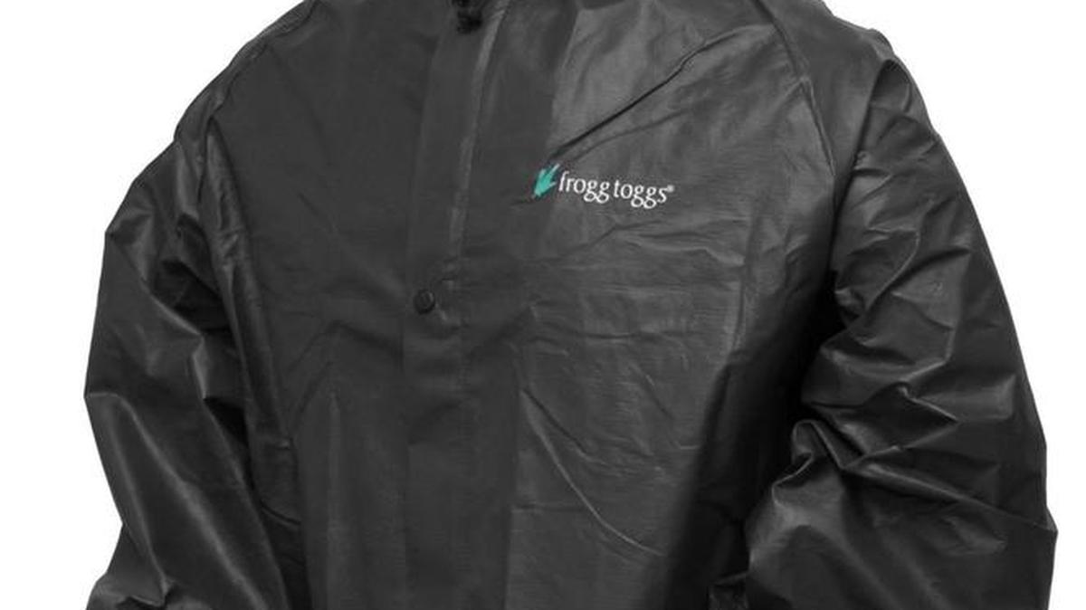 The Pro Lite men’s rain suit from Frogg Toggs.