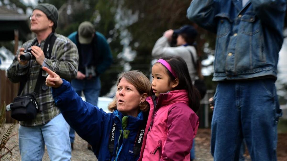 The Tahoma Audubon Society will hold an open house Saturday at the Adriana Hess Audubon Center in University Place. Although the park is small, it is a good place for spotting birds.