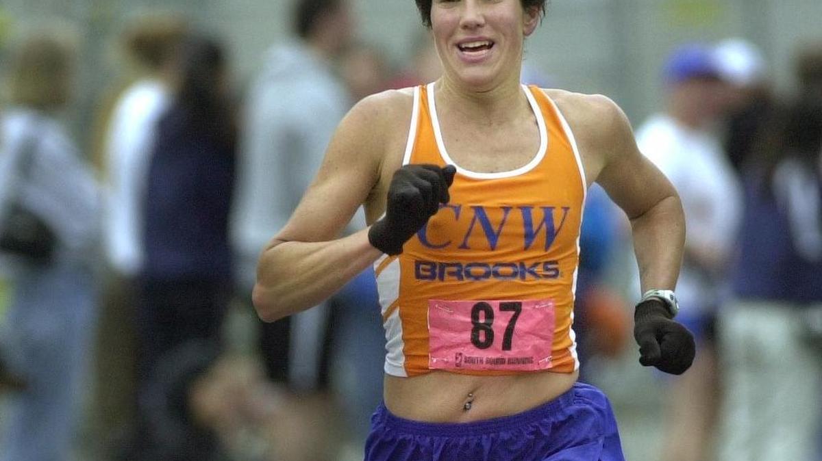Karen Steen won the women’s Capital City Marathon seven times in a 10-year span. “You have your friends and family ... cheering you on .”