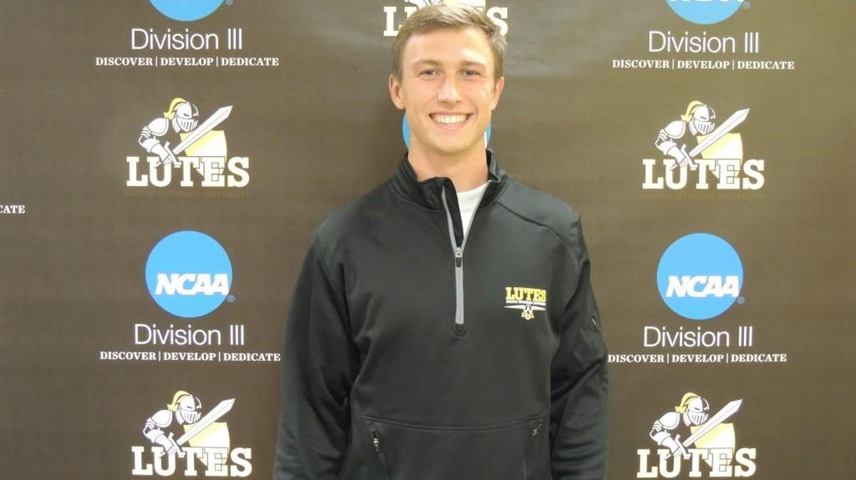 
Derek Chase, a 2013 graduate of Capital High, has returned to play safety for the PLU Lutes after missing a year due to a brain injury.
