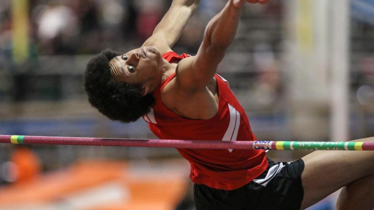 SMU junior Mikel Smith is a three-time All-American in track and field after Saturday’s NCAA Division II Indoor Championships. He took second in the high jump at 6-11.