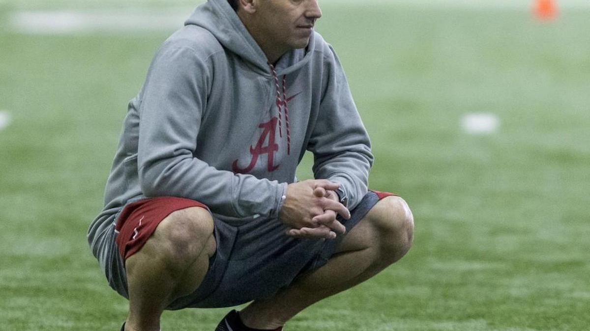 Alabama offensive analyst and former Washington coach Steve Sarkisian will be taking over as the offensive coordinator for the Crimson Tide.