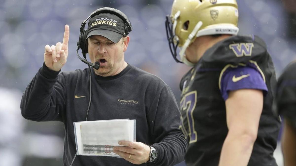 Jeff Choate, who was recently hired as the Montana State head coach, will coach his final game Saturday with Washington, where he has spent the past two seasons as the defensive line coach and special teams coordinator.
