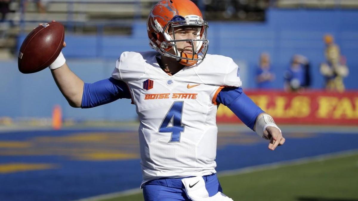 Boise State quarterback Brett Rypien will go up against his uncle Mark’s former team Saturday when the Broncos host Washington State.