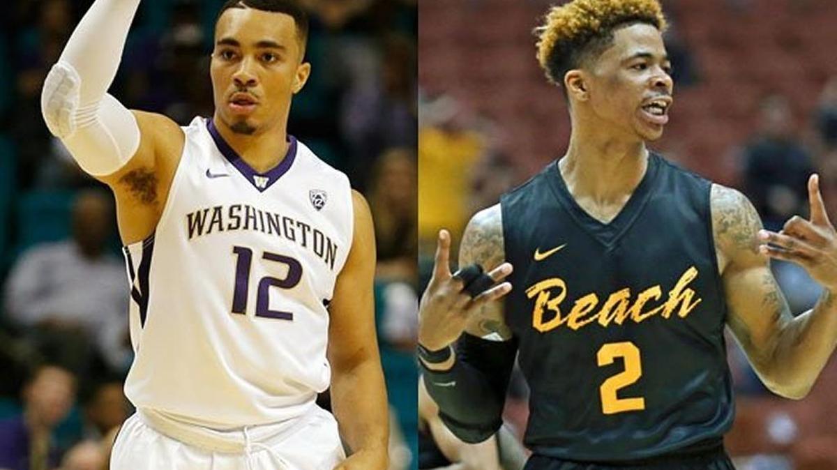 UW senior Andrew Andrews (12), who averages 21.2 points per game, will go up against Long Beach State’s Nick Faust (2), who scores 17.1 points per game in the first round of the NIT.