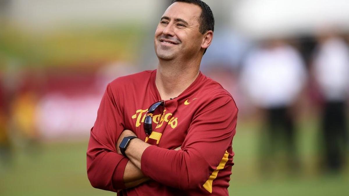 
Former UW coach Steve Sarkisian doesn’t have much to smile about this week after his Trojans lost to Stanford, 41-31, last week.
