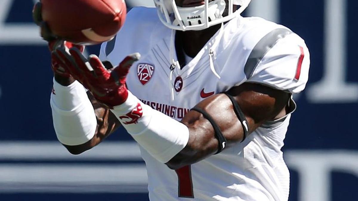 Washington State wide receiver Kyrin Priester has moved to inside receiver and is looking to increase his production this season.