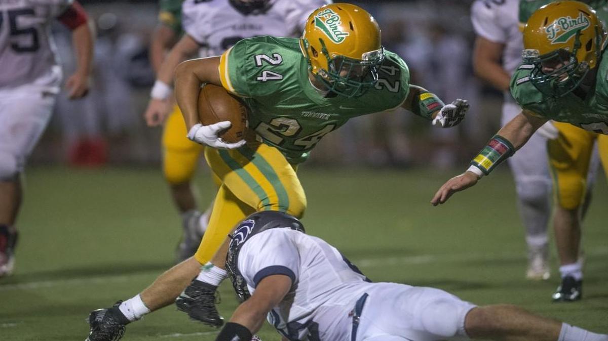 Tumwater running back Dominic Jones has 10 touchdowns to lead the top-seeded and unbeaten Thunderbirds.