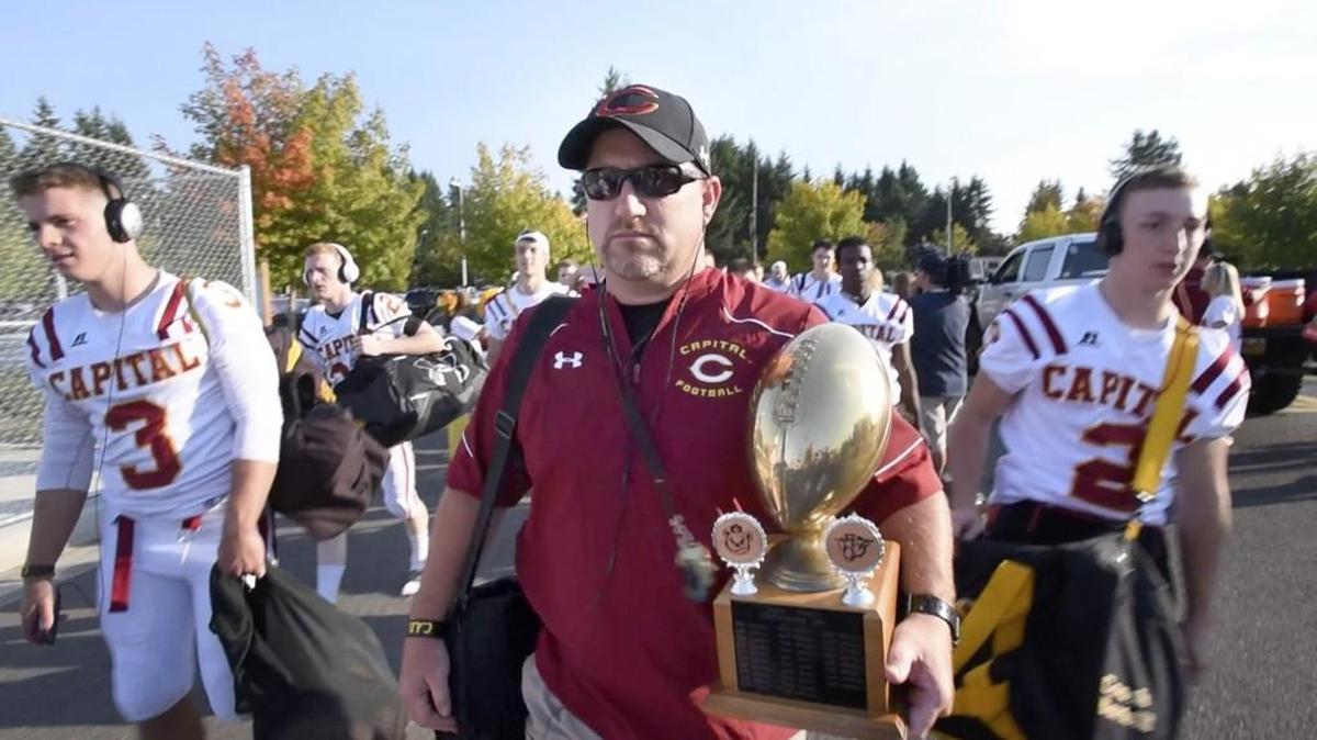 John Johnson led Capital High School football to five state-playoff appearances and a 73-38 record during his career. He resigned last week.