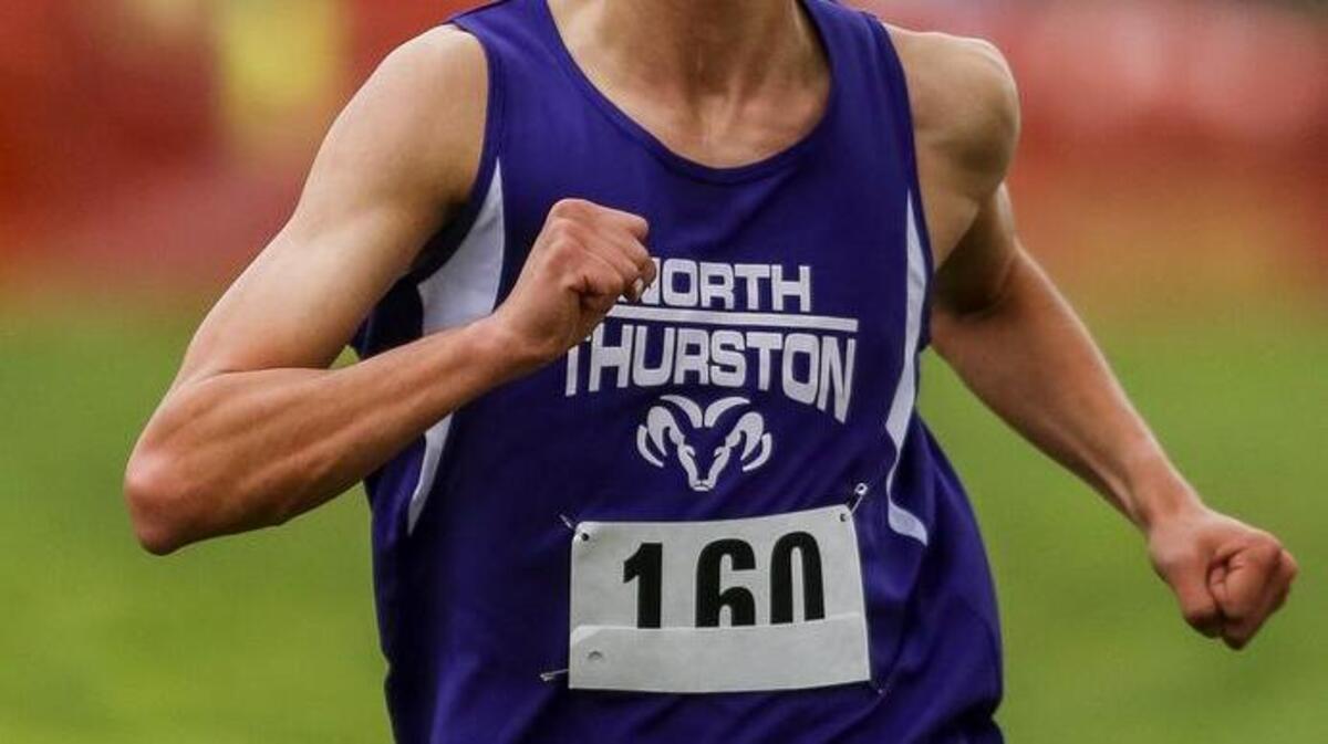 “I think running is the most mental sport, because you’re only going up against yourself,” says North Thurston senior Tommy Johnson.