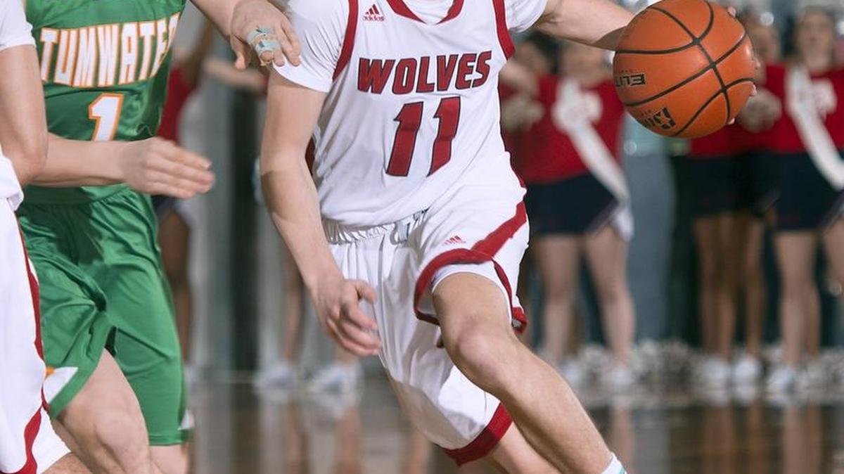 Black Hills junior TJ Mickelson was named the 2016 2A EvCo boys MVP for the second year in a row. He was co-MVP with Tumwater’s David Cooper as a sophomore.