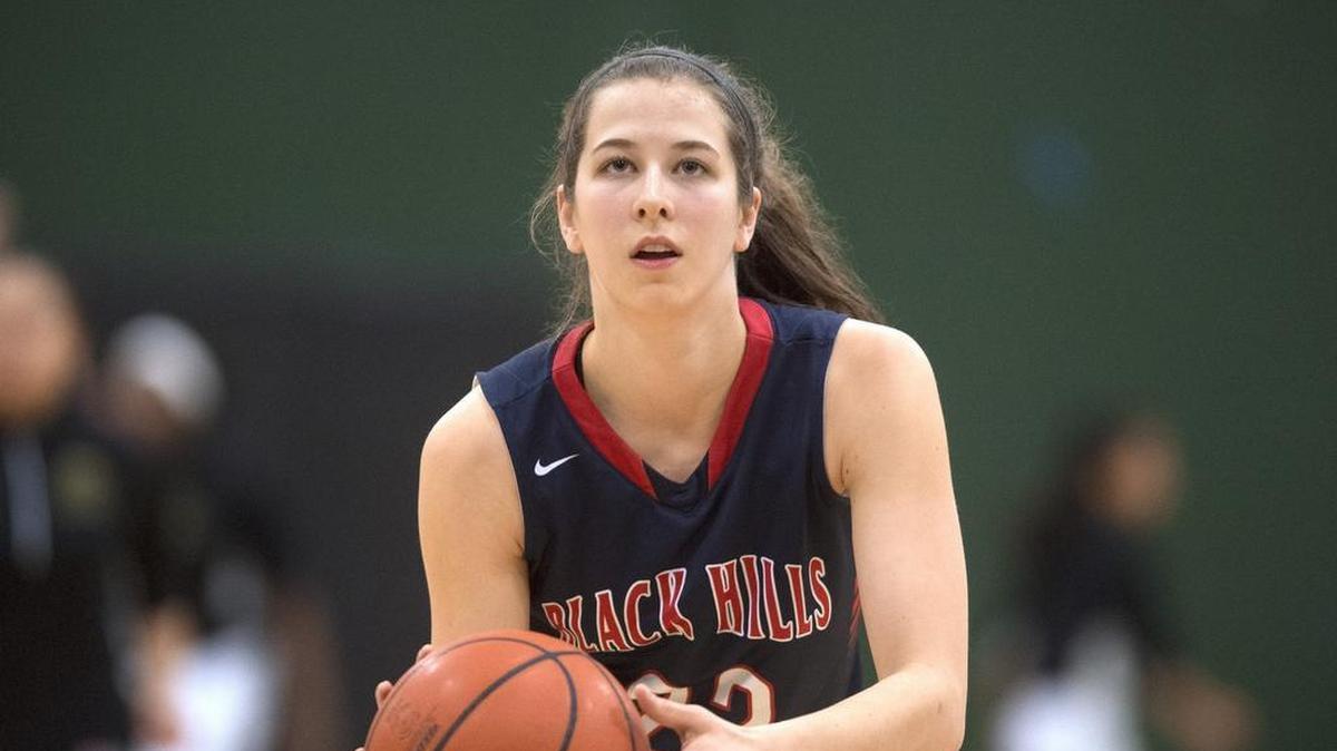 Emma Duff averaged 18 points and nine rebounds for Black Hills last season. “We know that Emma is an outstanding player,” Wolves coach Tanya Greenfield says. “When it comes down to it, she’s the best at creating offense. When we need to score, it’s going to be in her hands.”