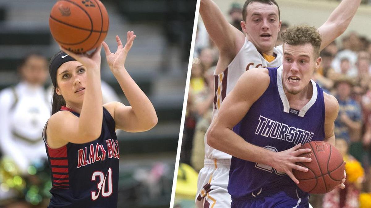 Black Hills’ Lindsey Nurmi and North Thurston’s Clay Christian.