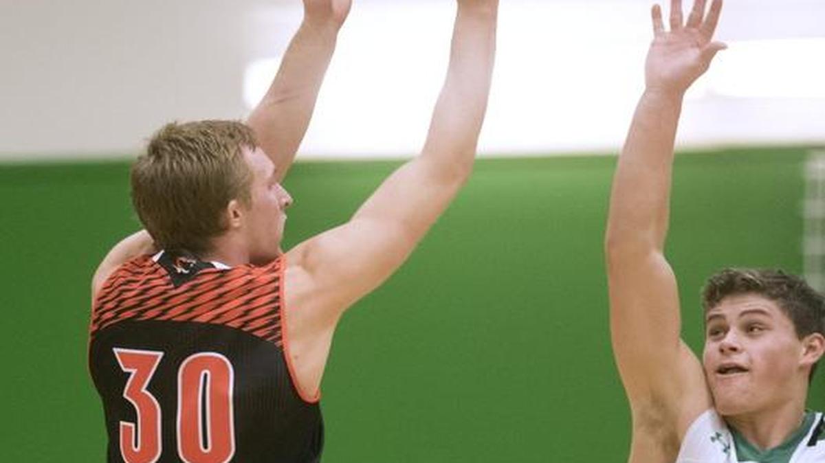Centralia's Hodges Bailey (left) and Tumwater's Brian Marty were named co-most valuable players for the 2A Evergreen Conference.