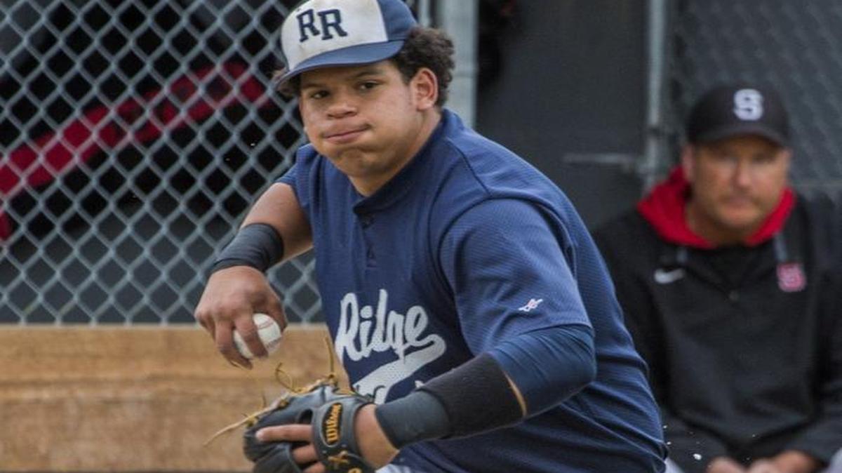 River Ridge pitcher and infielder Zach Carter is one of seven seniors on the roster this season.