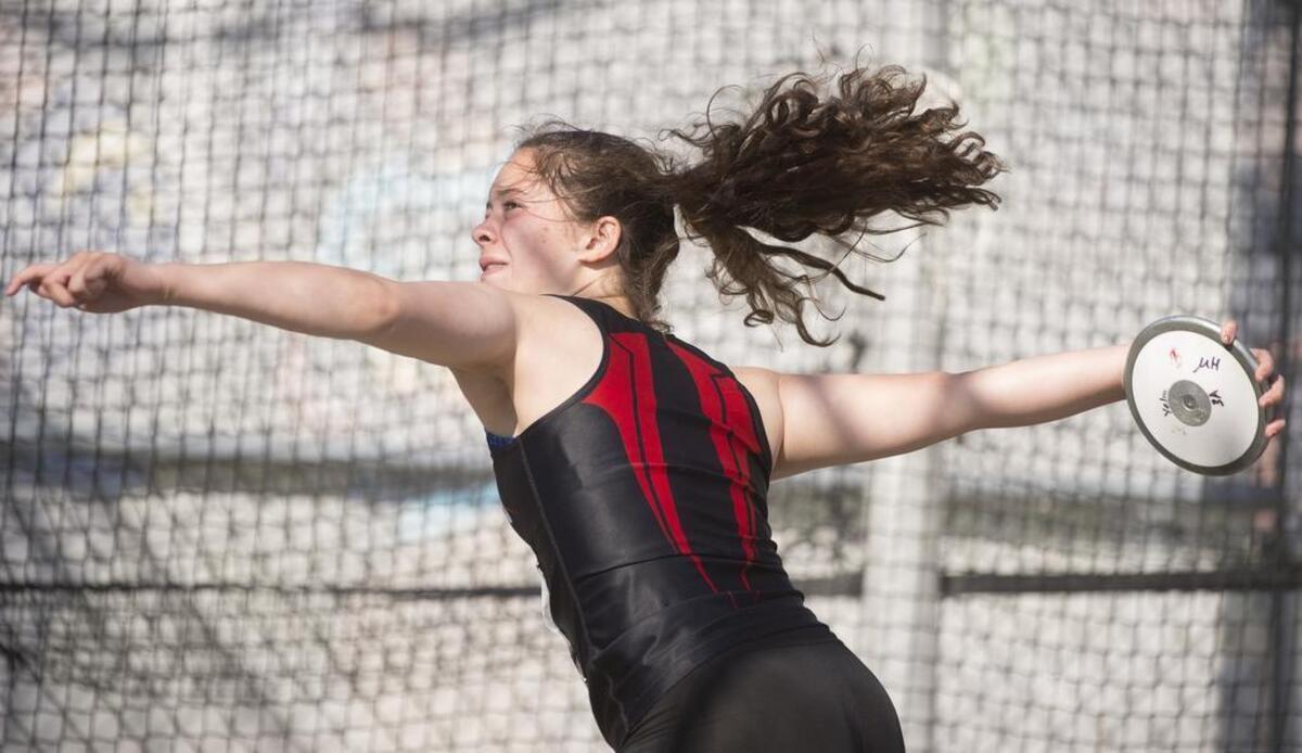 during the opening day of the 2A-3A-4A Washington State Track & Field Meet at Mount Tahoma High School in Lakewood on Thursday, May 23, 2017.