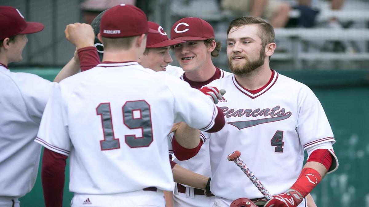 W.F. West's Austin Emery is welcome home after hitting a three-run home run in the sixth inning of the 2A Southwest District 4 baseball tournament at W.F. West High School in Chehalis on Wednesday, May 10, 2017.