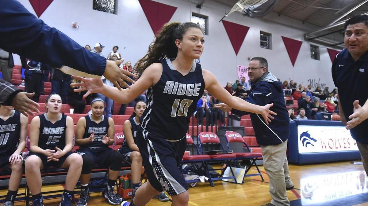 River Ridge’s Makenna Schultz was a Class 2A first-team selection on the Associated Press all-state girls basketball team.