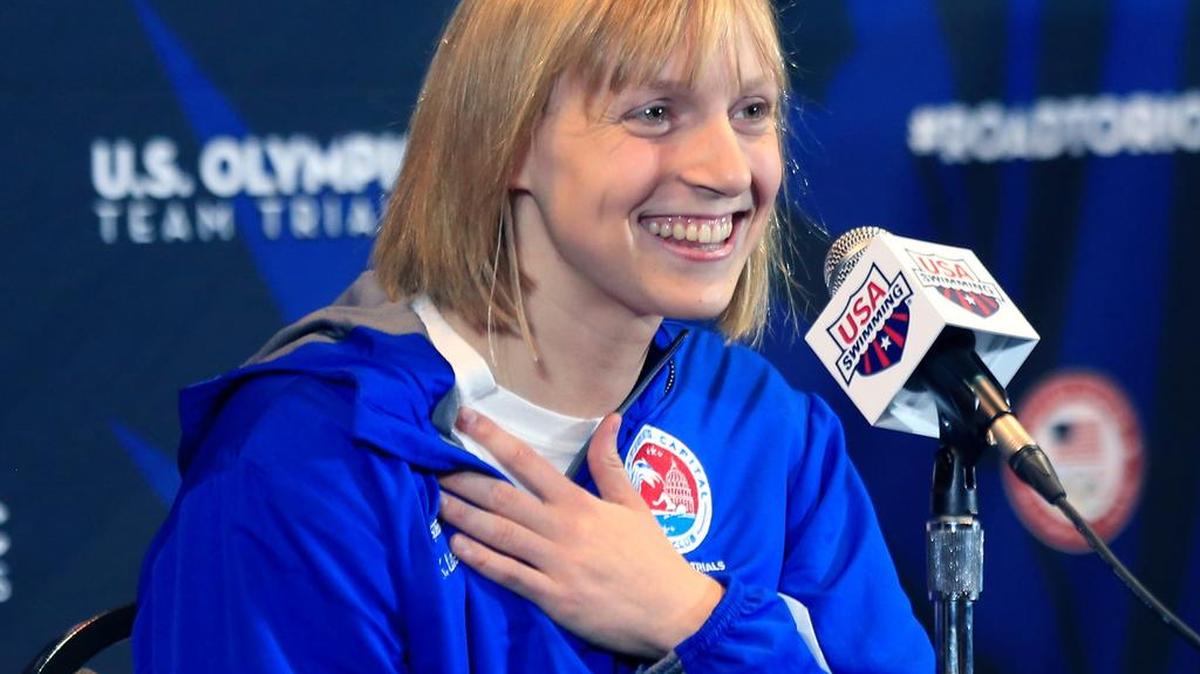 Ledecky could join the U.S. 4x100-meter freestyle relay team when the eight-day Summer Olympics swimming competition begins Saturday in Rio.