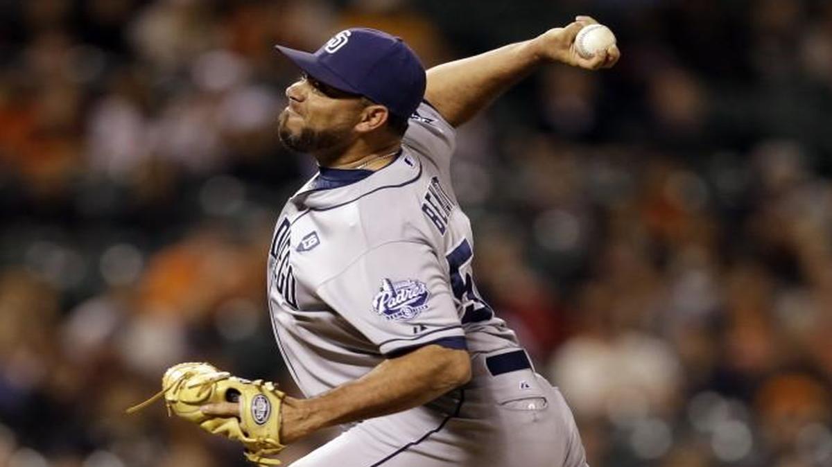 The Mariners further addressed their bullpen Thursday by acquiring right-handed reliever Joaquin Benoit from the San Diego Padres for a pair of minor league prospects. Benoit was 6-5 in 2015 with a 2.34 ERA who could be used as a set-up man or closer.
