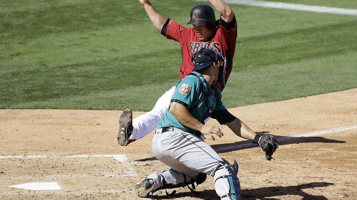 Catcher Mike Zunino, playing for Seattle against Arizona this week, will be joining Triple-A Tacoma. Zunino had two hits Thursday against Oakland, but was 3 for 19 overall in nine spring games with the Mariners.