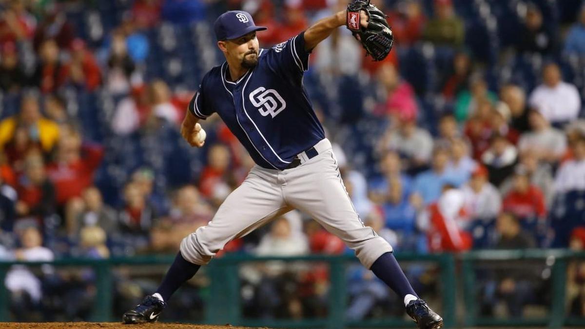 The Mariners found the final piece in their bullpen Wednesday by acquiring right-hander Nick Vincent from San Diego for a player to be named later.