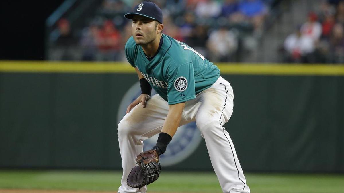 
Seattle Mariners first baseman Jesus Montero moves toward the base during a play against the Los Angeles Angels on July 10. Montero, 25, has beaten the odds in re-establishing his credentials as a legitimate prospect.
