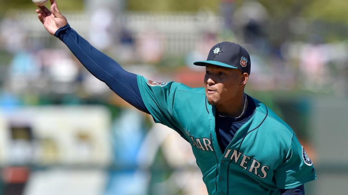 Seattle Mariners starting pitcher Taijuan Walker became the first starter to pitch five innings for the Mariners this spring. He gave up one run on four hits and struck out four.