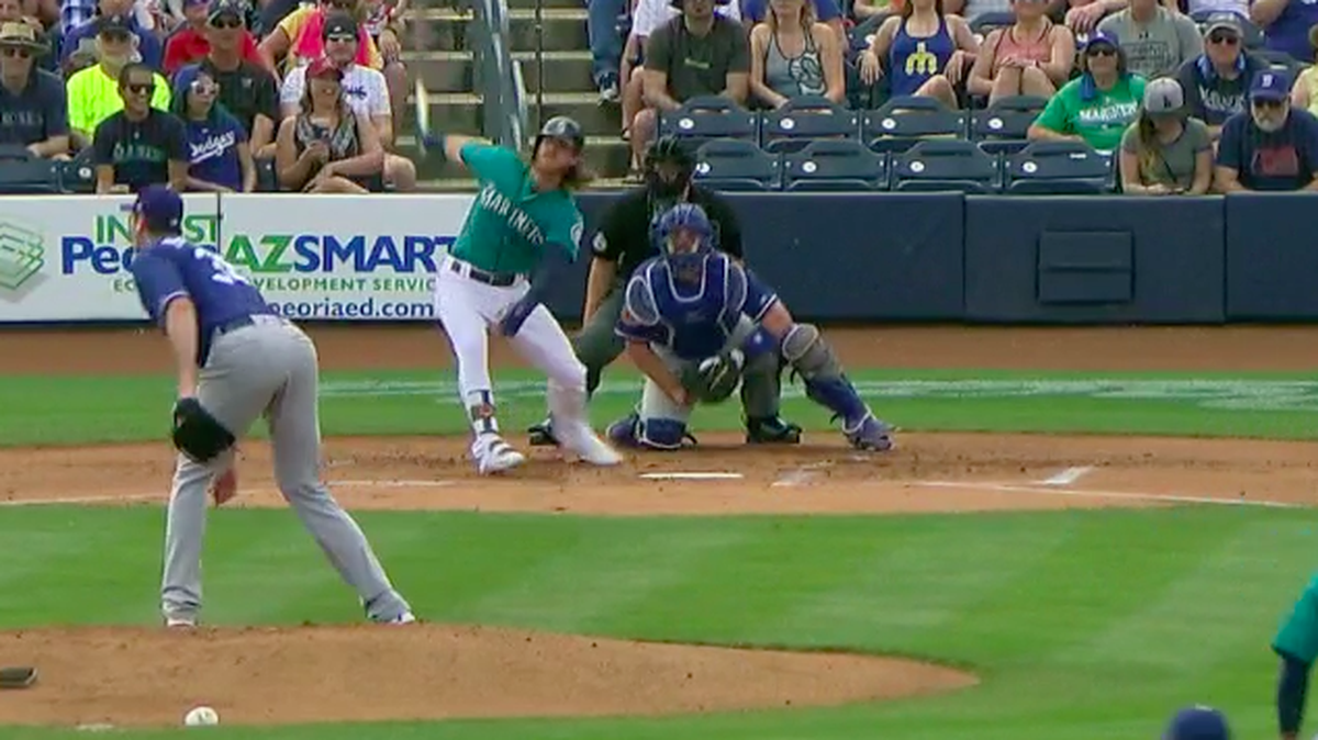 Ben Gamel’s two-run homer was one of the Mariners’ few highlights.