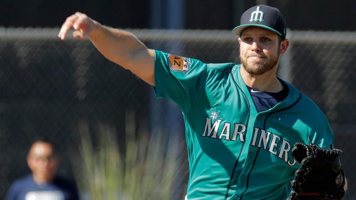 Right-hander Casey Fien is among the power arms vying for a job in the Mariners’ bullpen.