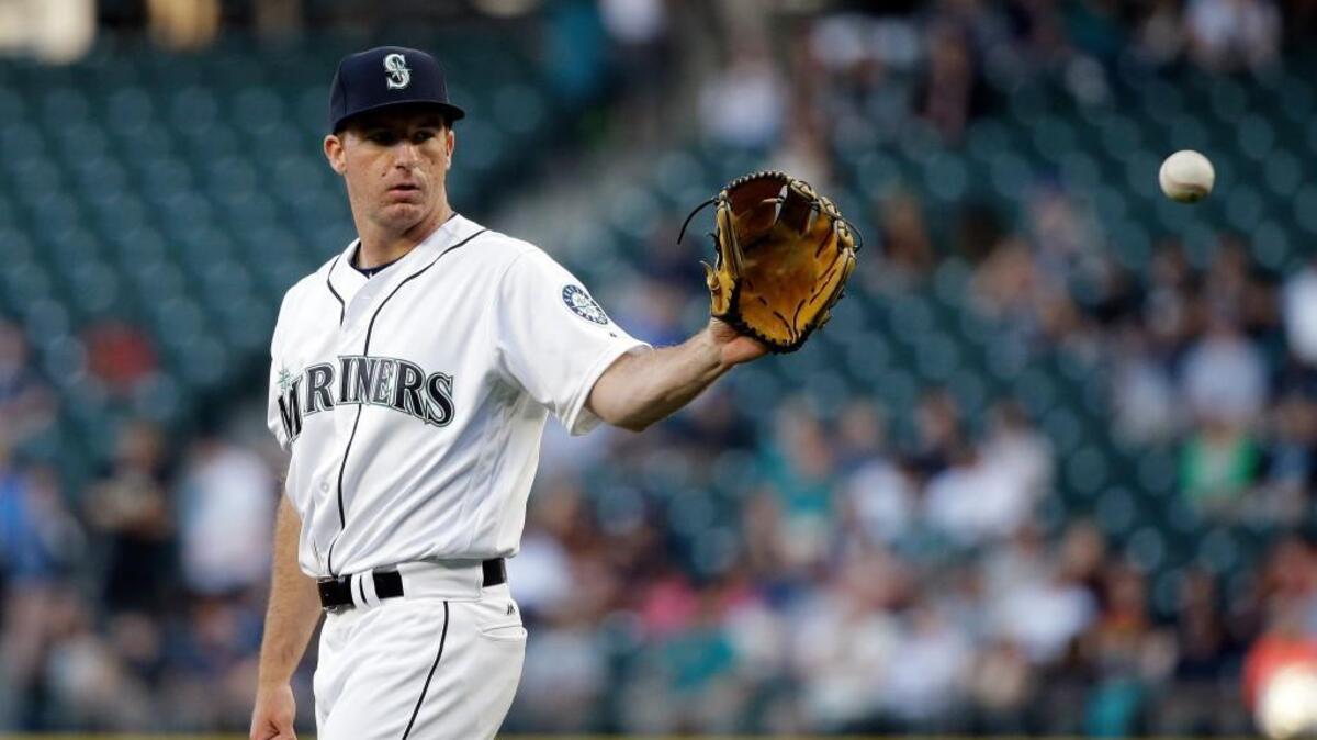 Andrew Moore is heading back to Triple-A Tacoma but should return to the Mariners in early July.