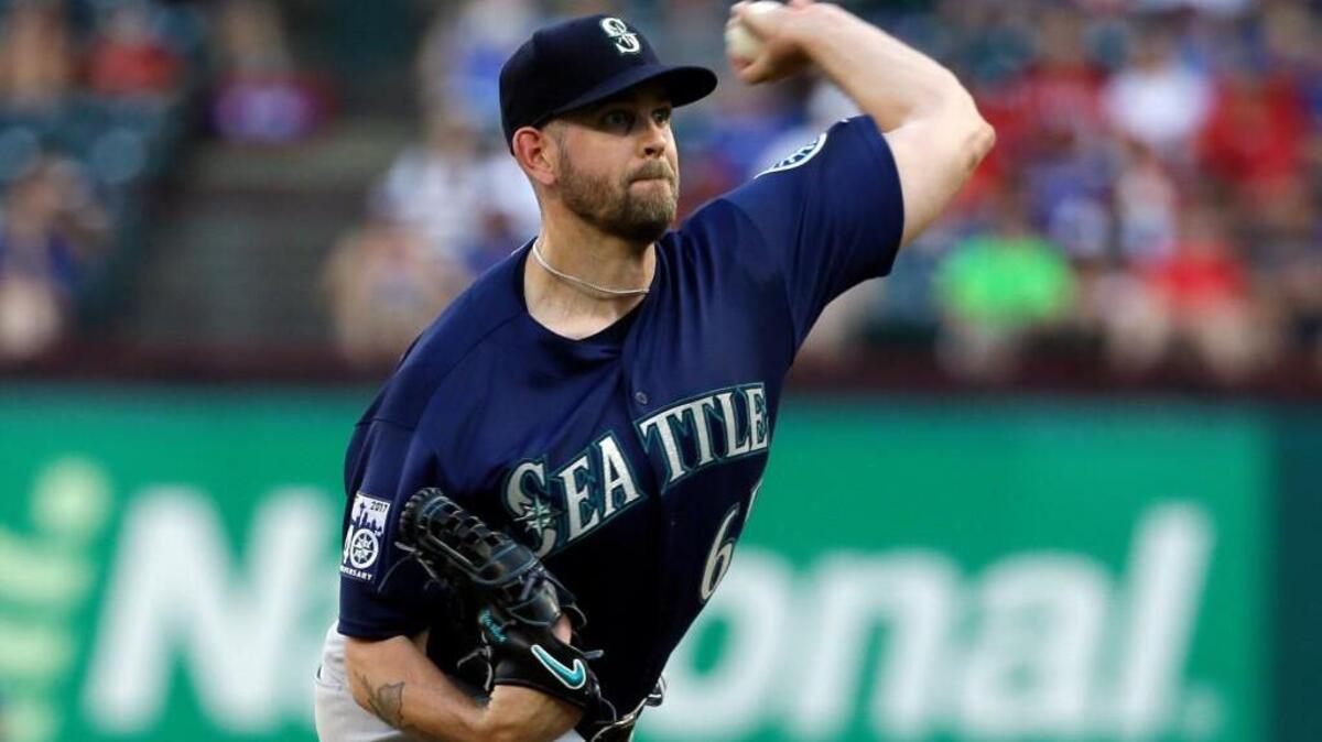 Lefty James Paxton gave up seven runs in 3 2/3 innings against Texas in his last start.