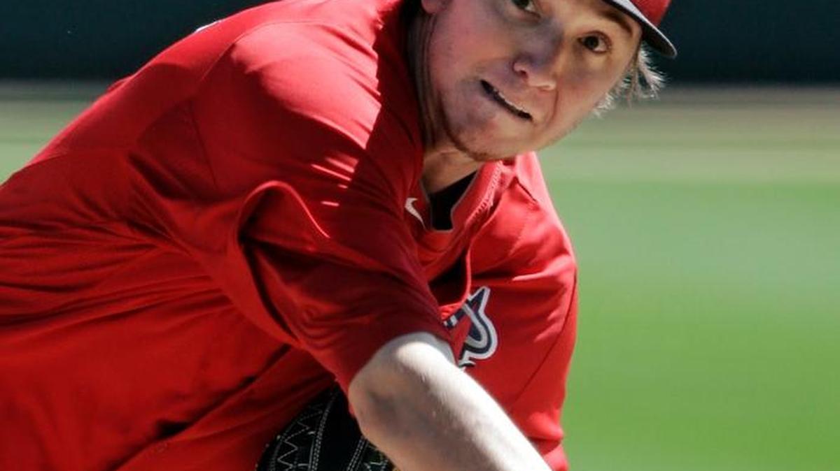 Right-hander A.J. Schugel (shown here in a 2013 photo while with the Angels) was acquired Wednesday by the Mariners from Arizona in a waiver claim.