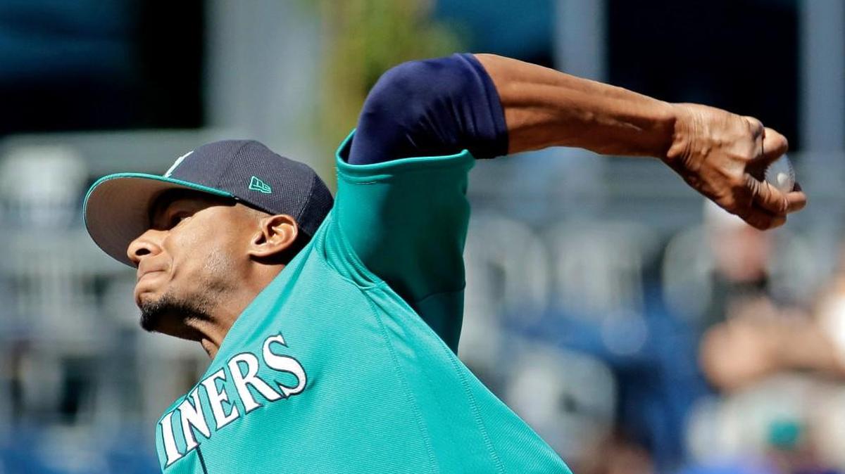 Lefty Ariel Miranda struggled Sunday in a start against the Angels.