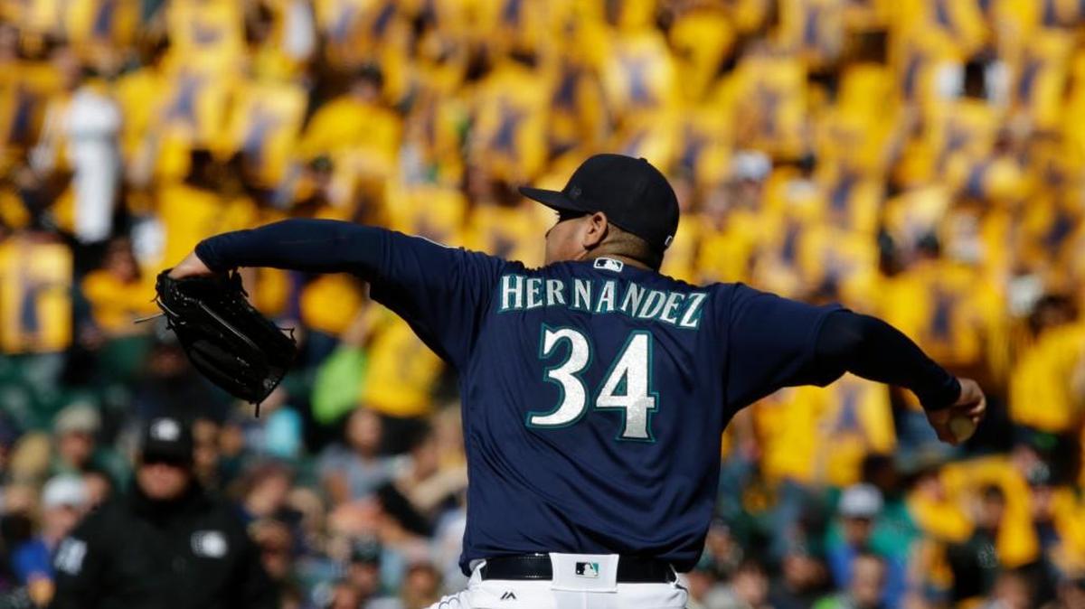 Felix Hernandez still has No. 34.